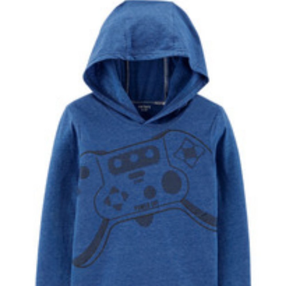 Carter's Gaming Hood Tee - Size: 8